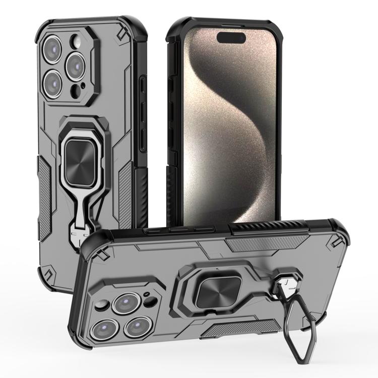 Metal Kickstand TPU Hybrid PC Phone Case, For iPhone 16 Pro Max, For iPhone 16 Pro, For iPhone 16 Plus, For iPhone 16