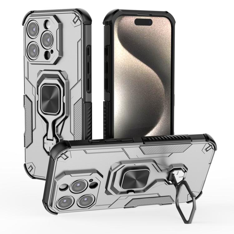 Metal Kickstand TPU Hybrid PC Phone Case, For iPhone 16 Pro Max, For iPhone 16 Pro, For iPhone 16 Plus, For iPhone 16