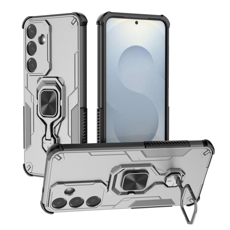 Metal Kickstand TPU Hybrid PC Phone Case, For Samsung Galaxy S25 Edge 5G, For Samsung Galaxy S25 5G, For Samsung Galaxy S25+ 5G