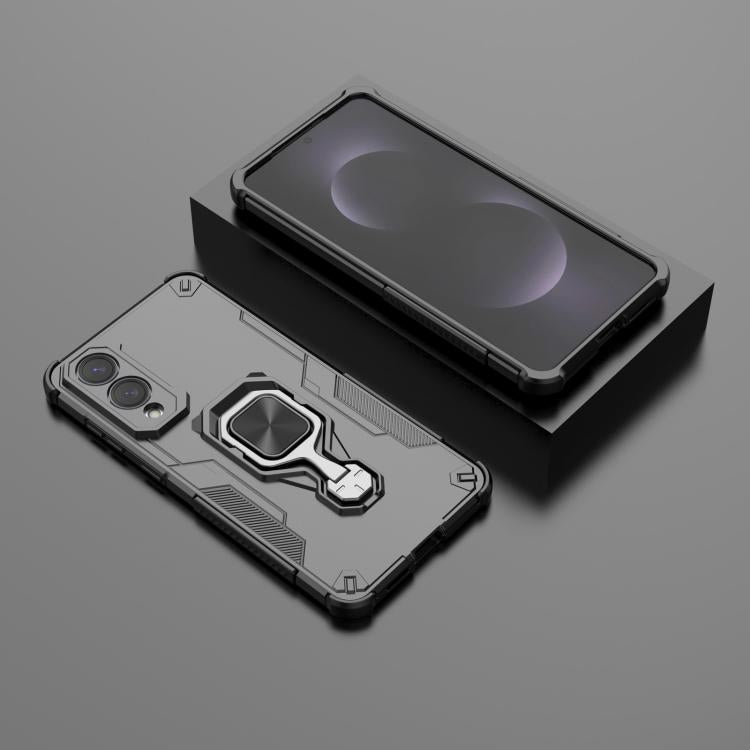 Metal Kickstand TPU Hybrid PC Phone Case, For Samsung Galaxy S25 Edge 5G, For Samsung Galaxy S25 5G, For Samsung Galaxy S25+ 5G