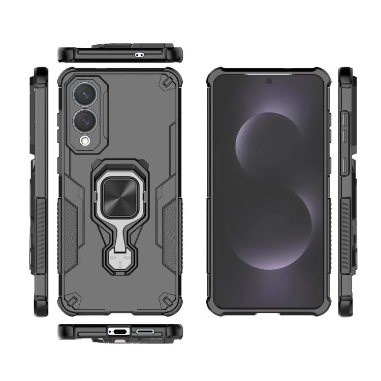 Metal Kickstand TPU Hybrid PC Phone Case, For Samsung Galaxy S25 Edge 5G, For Samsung Galaxy S25 5G, For Samsung Galaxy S25+ 5G