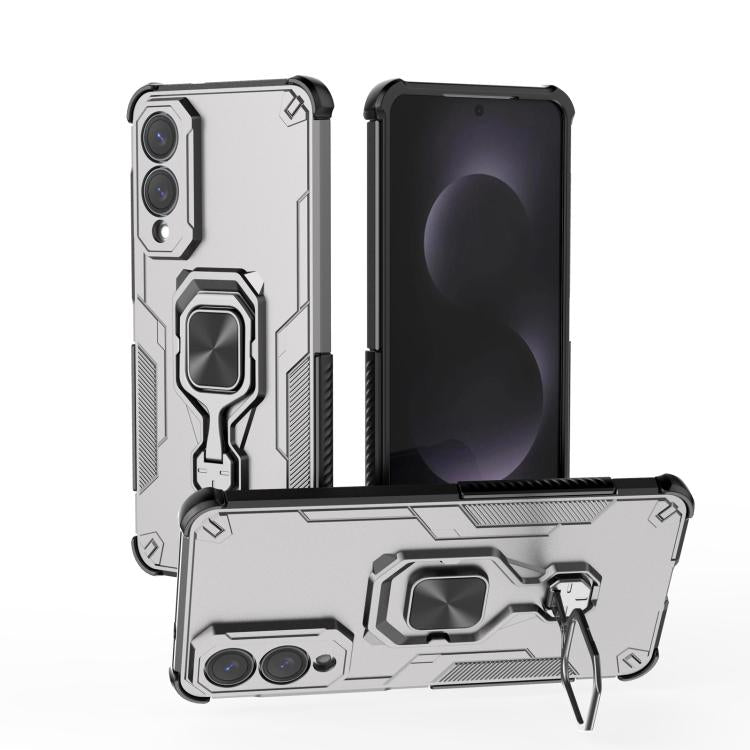 Metal Kickstand TPU Hybrid PC Phone Case, For Samsung Galaxy S25 Edge 5G, For Samsung Galaxy S25 5G, For Samsung Galaxy S25+ 5G