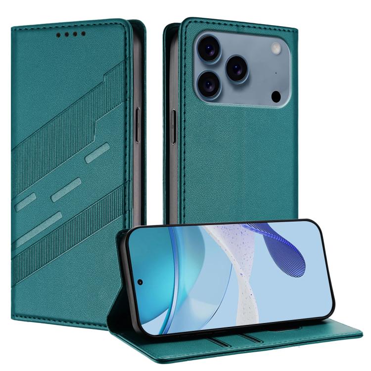 جراب هاتف جلدي بتصميم محفظة متعدد الوظائف منقوش، مناسب لأجهزة iPhone 16e وiPhone 16 Pro Max وiPhone 16 Pro وiPhone 16 Plus وiPhone 16 وiPhone 15 Pro Max