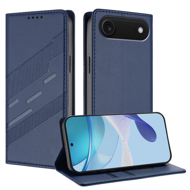 جراب هاتف جلدي بتصميم محفظة متعدد الوظائف منقوش، مناسب لأجهزة iPhone 16e وiPhone 16 Pro Max وiPhone 16 Pro وiPhone 16 Plus وiPhone 16 وiPhone 15 Pro Max