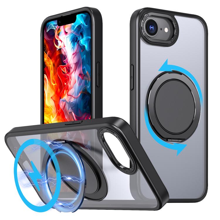 360-degree Rotating MagSafe Magnetic Holder Phone Case, For iPhone 17 Pro Max, For iPhone 17 Pro, For iPhone 17, For iPhone 17 Air, For iPhone 16e, For iPhone 16 Pro Max, For iPhone 16 Pro, For iPhone 16 Plus