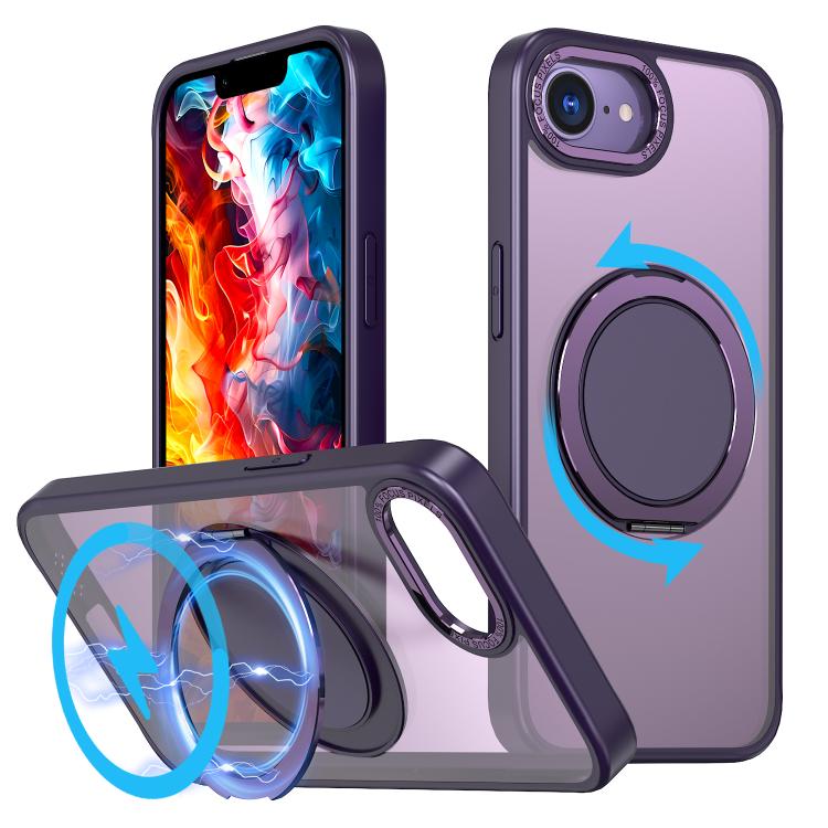 360-degree Rotating MagSafe Magnetic Holder Phone Case, For iPhone 17 Pro Max, For iPhone 17 Pro, For iPhone 17, For iPhone 17 Air, For iPhone 16e, For iPhone 16 Pro Max, For iPhone 16 Pro, For iPhone 16 Plus