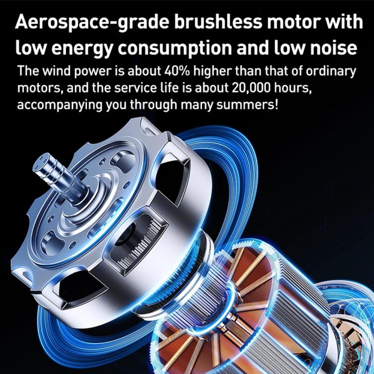 MF119 High Speed Ice Compress Handheld Fan with Retractable Cord