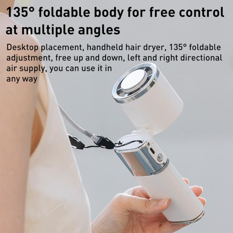 MF119 High Speed Ice Compress Handheld Fan with Retractable Cord
