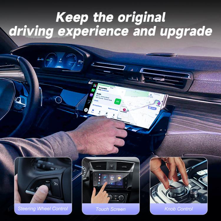2 in 1 USB Wired to Wireless Car CarPlay / Android Auto Box Adapter, 4109 (Black), 4109 (White), 4109 (Green)
