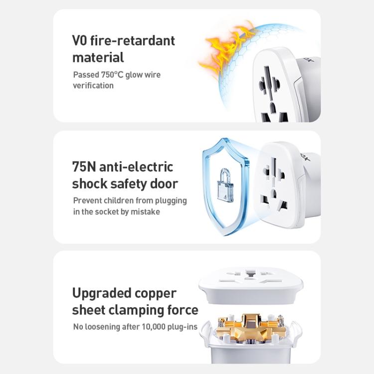 MOMAX UA13 2500W 1-World Global Adapter Socket