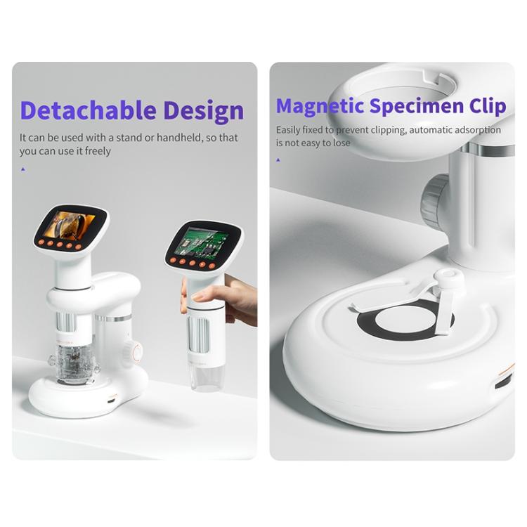 CM3 2.0 inch IPS Screen 1000X Desktop HD Digital Electron Microscope