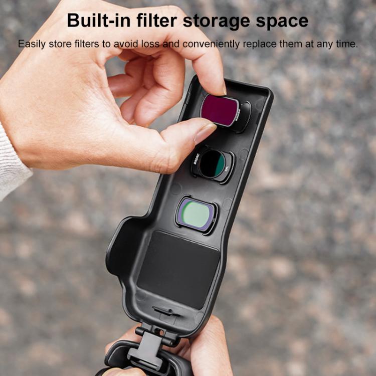 BRDRC Twill-Textured ABS Protective Case, For DJI OSMO Pocket 3