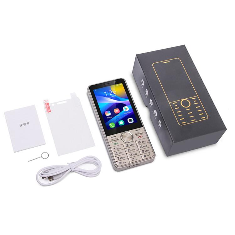 هاتف UNIWA XS24 بلوحة مفاتيح، 2 جيجابايت + 16 جيجابايت، شاشة 3.5 بوصة، أندرويد 8.1، معالج Mediatek MT6737M رباعي النواة، مصابيح يدوية، شبكة 4G، يدعم متجر جوجل، قابس الاتحاد الأوروبي، قابس الولايات المتحدة، قابس المملكة المتحدة، قابس أستراليا