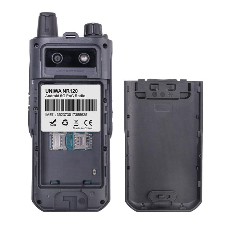 هاتف UNIWA NR120 PoC اللاسلكي المتين، 3 جيجابايت + 32 جيجابايت، شاشة 2.4 بوصة، أندرويد 13 Unisoc T158 ثماني النواة، الشبكة: 5G، NFC، SOS، قابس الاتحاد الأوروبي، قابس الولايات المتحدة، قابس المملكة المتحدة، قابس أستراليا