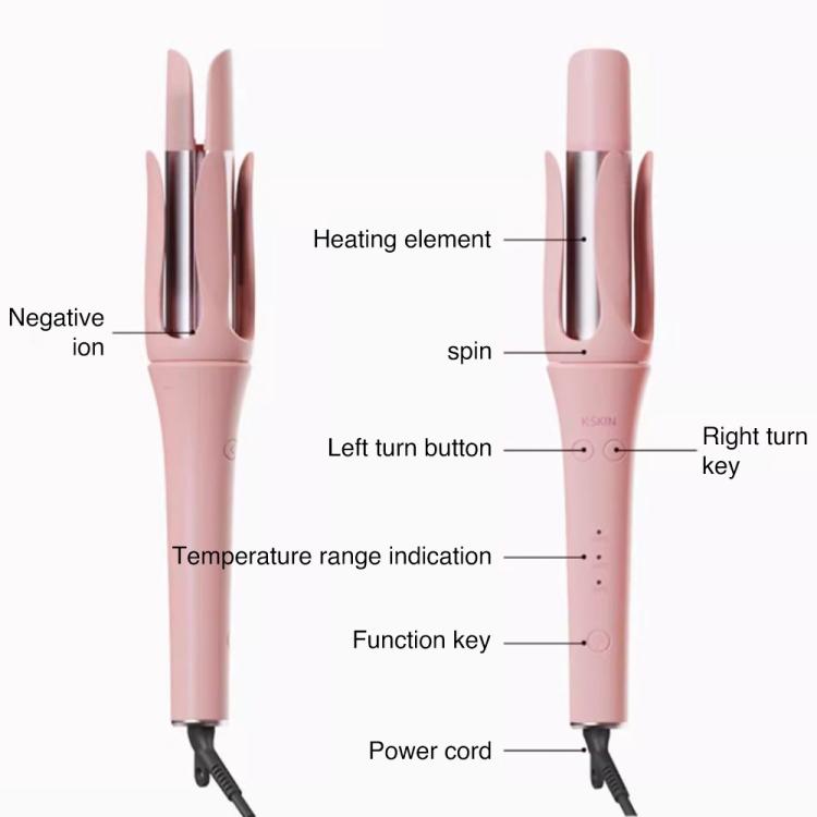 K-SKIN K3 Automatic Electric Hair Curler Iron Hair Styling Tool, K3 (EU Plug), K3 (UK Plug)