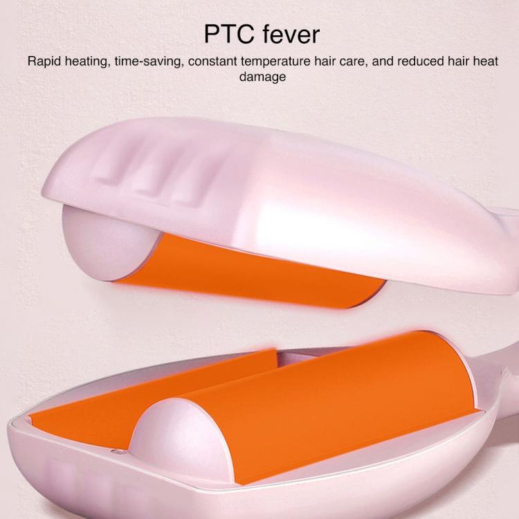 K-SKIN KD885 Negative Ion Electric Hair Curler Iron Hair Styling Tool, KD885 (EU Plug Pink), KD885 (UK Plug Pink)