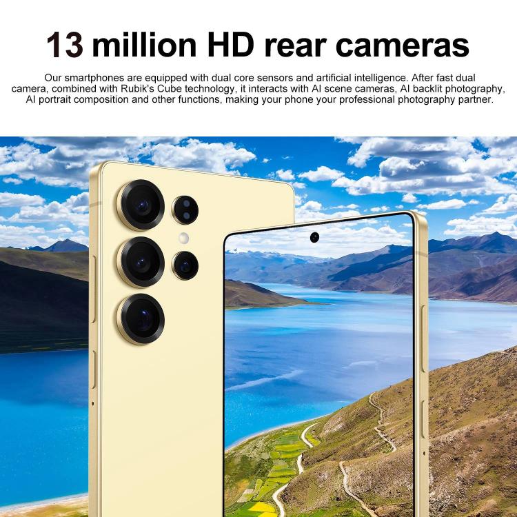 S25 Ultra / S11، 4 جيجابايت + 64 جيجابايت، 6.75 بوصة، أندرويد 12، MTK6762 ثماني النواة، الشبكة: 4G، شريحتي اتصال، قابس الاتحاد الأوروبي، قابس الولايات المتحدة، قابس المملكة المتحدة، قابس أستراليا