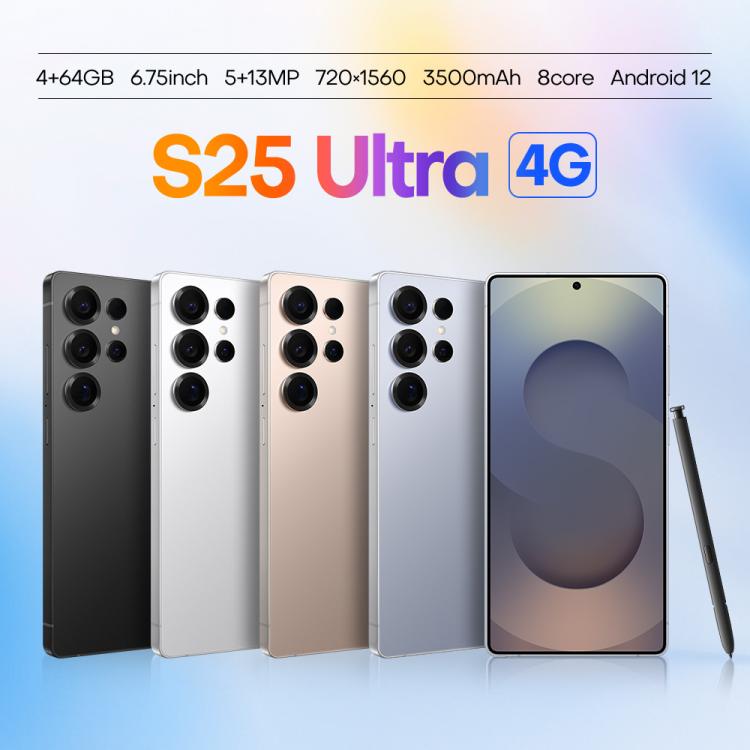 S25 Ultra / Q25، 4 جيجابايت + 64 جيجابايت، 6.75 بوصة، أندرويد 12، MTK6762 ثماني النواة، الشبكة: 4G، ثنائي الشريحة، مع قلم، قابس الاتحاد الأوروبي، قابس الولايات المتحدة، قابس المملكة المتحدة، قابس أستراليا
