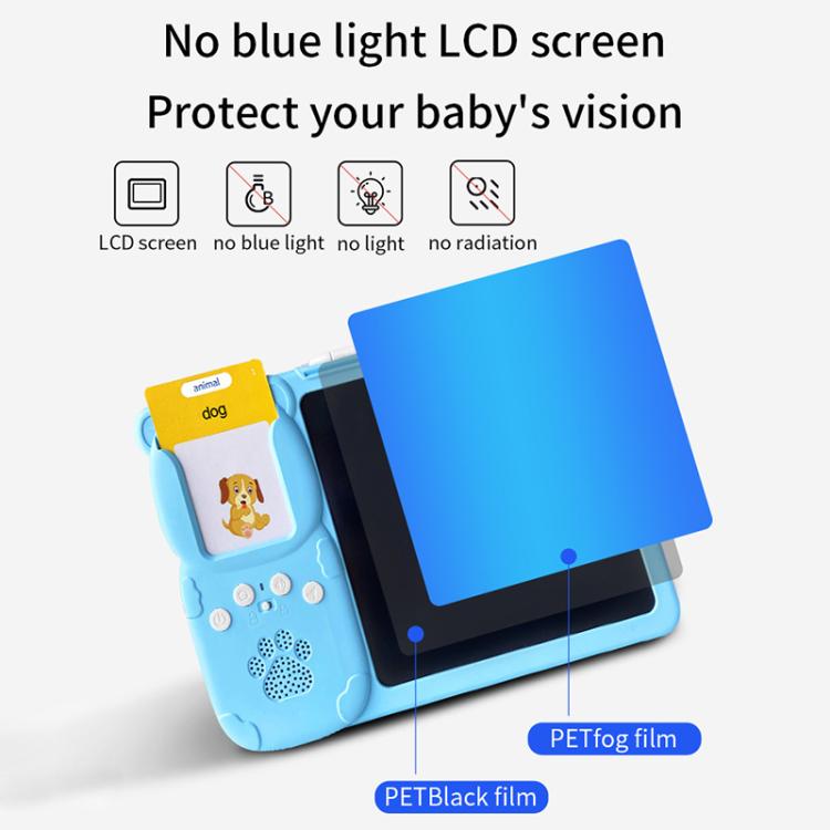 8.5 inch Children Early Education Drawing Board Card English Audiobooks
