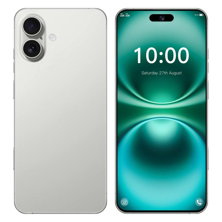 هاتف I16 Plus / RAi5، ذاكرة وصول عشوائي (RAM) سعة 3 جيجابايت وذاكرة داخلية سعة 64 جيجابايت، شاشة 6.56 بوصة، معالج MTK6739 رباعي النواة، شبكة: 4G، شريحتي اتصال، قابس الاتحاد الأوروبي، قابس الولايات المتحدة، قابس المملكة المتحدة، قابس أستراليا