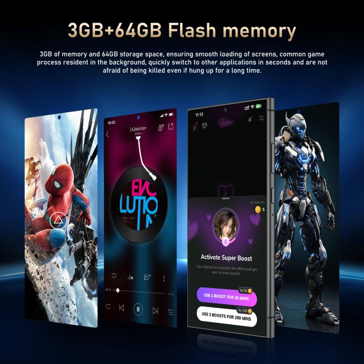 C24 Pro / S3-3، 3 جيجابايت + 64 جيجابايت، 6.56 بوصة، أندرويد 10، MTK6739 رباعي النواة، الشبكة: 4G، شريحتي اتصال، قابس الاتحاد الأوروبي، قابس الولايات المتحدة، قابس المملكة المتحدة، قابس أستراليا