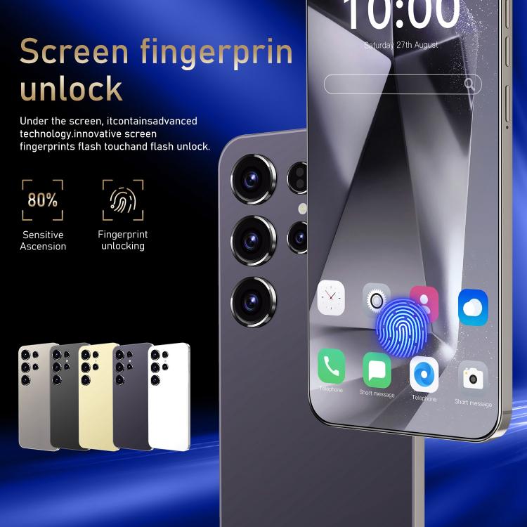 S24 Ultra / ZKU213، 2 جيجابايت + 16 جيجابايت، 6.56 بوصة، أندرويد 8.1 MTK6580A رباعي النواة، الشبكة: 3G، شريحتي اتصال، قابس الاتحاد الأوروبي، قابس الولايات المتحدة، قابس المملكة المتحدة، قابس أستراليا