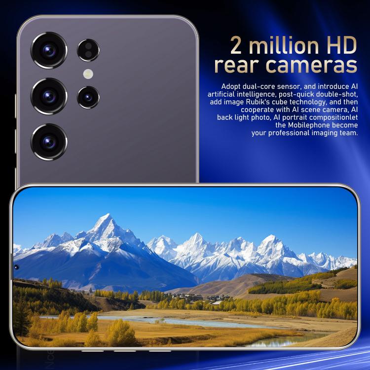 S24 Ultra / ZKU213، 2 جيجابايت + 16 جيجابايت، 6.56 بوصة، أندرويد 8.1 MTK6580A رباعي النواة، الشبكة: 3G، شريحتي اتصال، قابس الاتحاد الأوروبي، قابس الولايات المتحدة، قابس المملكة المتحدة، قابس أستراليا
