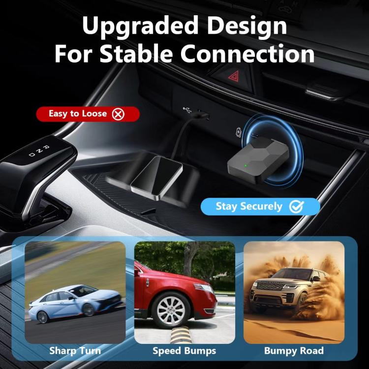 2 in 1 USB Wired to Wireless Car CarPlay / Android Auto Box Adapter