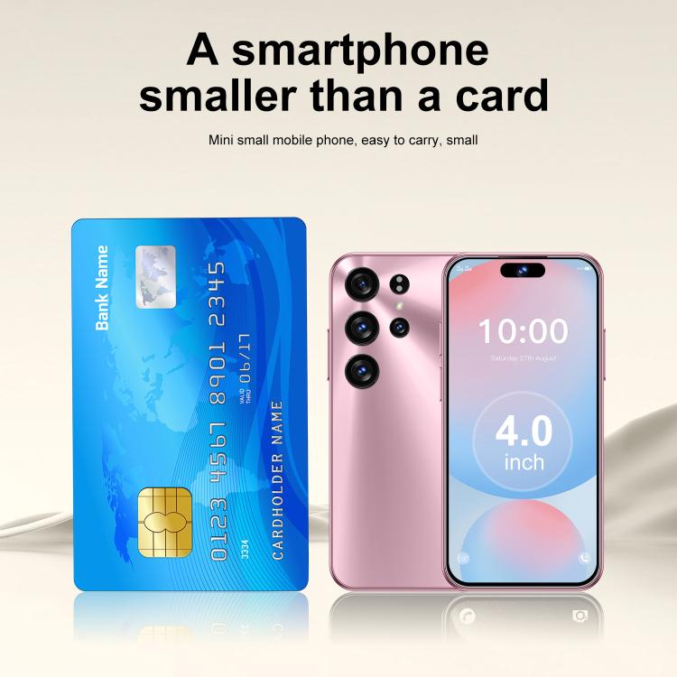 S25 Mini / ZKM10، 2 جيجابايت + 16 جيجابايت، شاشة 4.0 بوصة، أندرويد 10، MTK6580M رباعي النواة، شبكة: 3G، شريحتي اتصال