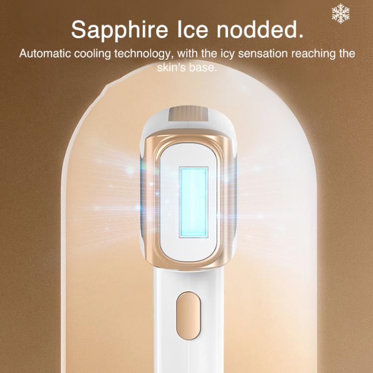 FY-B506 Sapphire Ice Sense Painless Strong Pulse Ice Point Skin Rejuvenation Hair Removal Device, EU Plug, US Plug, UK Plug