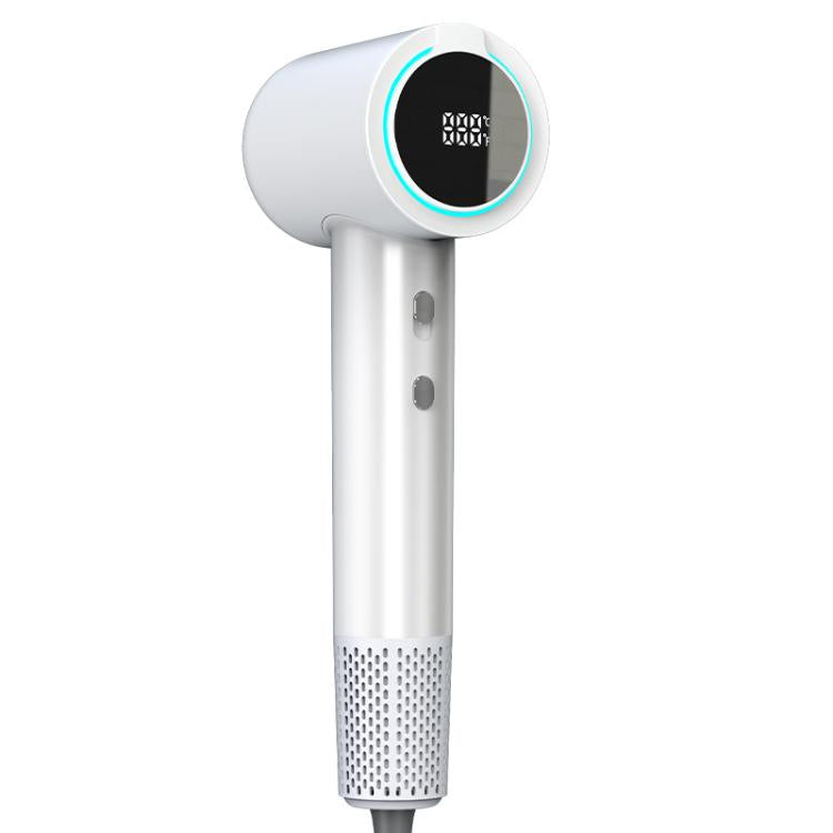 WG-F02 LED Digital Display High Speed Negative Ion Hair Dryer, EU Plug, US Plug, UK Plug