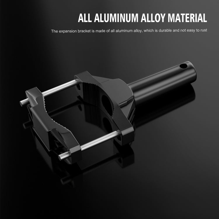 CS-1090A1 Motorcycle Modified Bumper Shock Absorption Fixture Spotlight Fixing Bracket