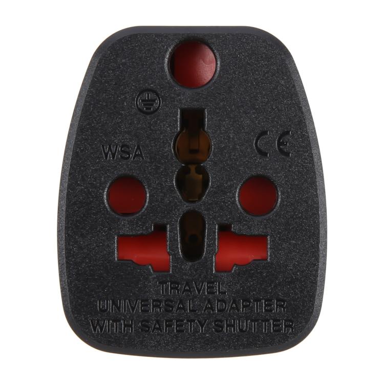 WSA-7 UK Plug Global Travel Universal Adapter with Safety Shutter