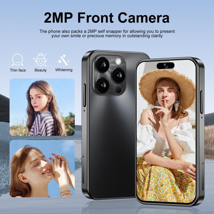 XS16 Pro Max / THM9، 2 جيجابايت + 16 جيجابايت، شاشة 4.0 بوصة، أندرويد 10، MTK6580M رباعي النواة، الشبكة: 3G، شريحتي اتصال