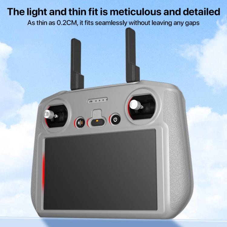 جراب سيليكون مقاوم للصدمات ومضاد للخدش لجهاز التحكم عن بعد، لجهاز DJI RC 2