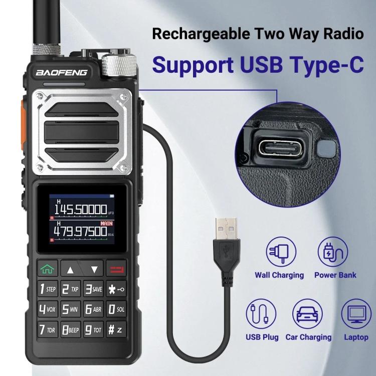 Baofeng UV-25 DTMF Coded FM Handheld Analog Walkie Talkie