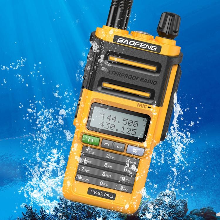 Baofeng UV-9R PRO Dot Matrix LCD Screen IP57 Waterproof Handheld Analog Walkie Talkie