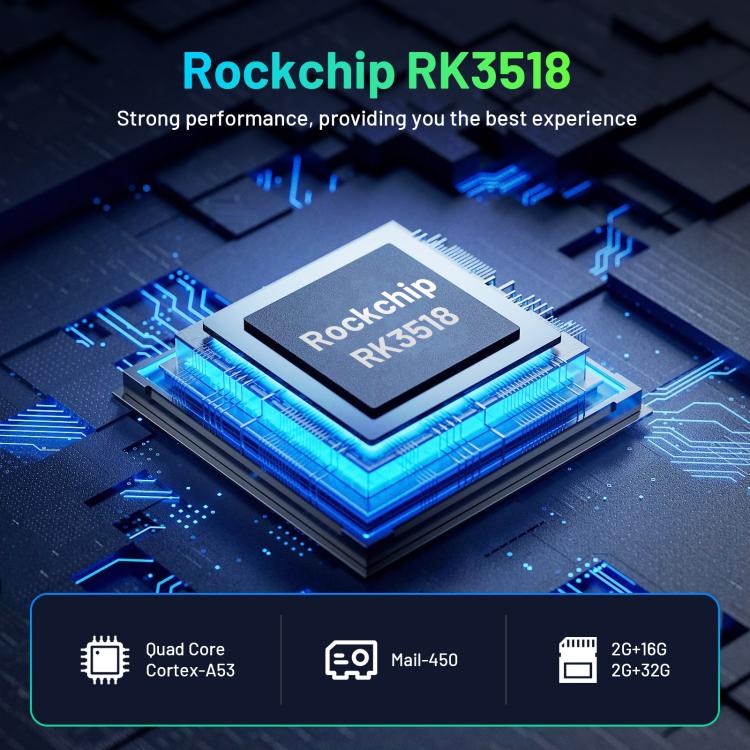 HK1 K8MINI 4K UHD Android 14 Smart TV Box with Remote Control, RK3518 Quad-Core