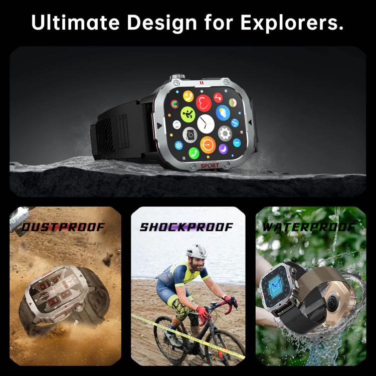 C30 Pro 2.19 inch TFT Screen BT Outdoor Sports Smart Watch