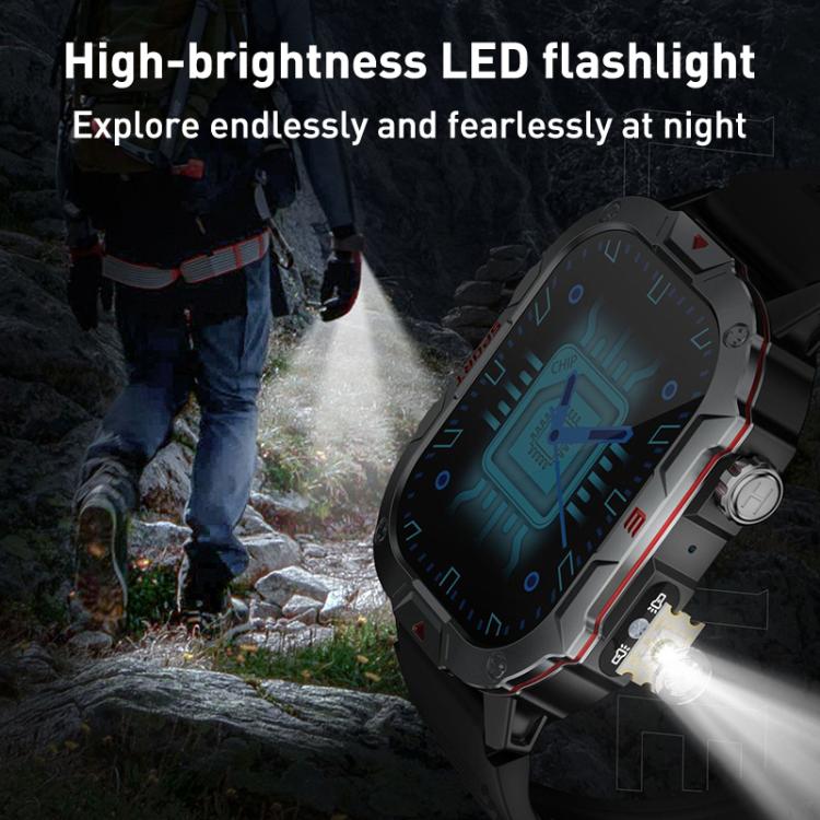C40 Pro 2.19 inch TFT Screen BT Outdoor Sports Smart Watch Support Heart Rate Monitoring