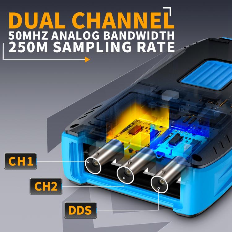FNIRSI 2C53T Dual Channel 50M Digital Multimeter