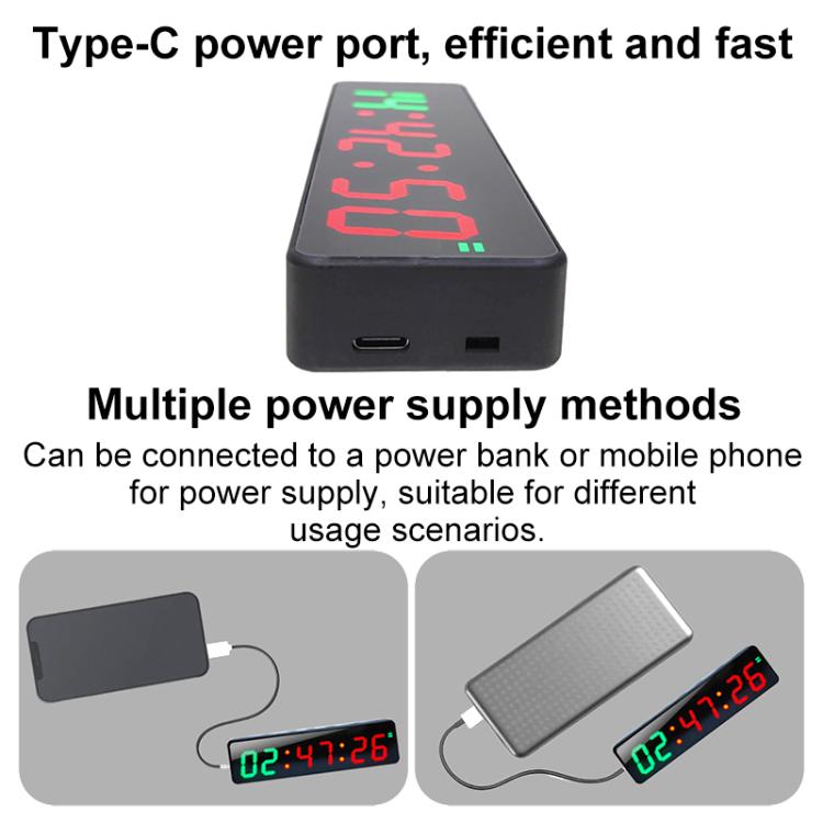 KYX--0010 Portable Magnetic Digital Display Timer Sports Group Countdown Timer, KYX--0010