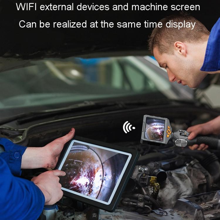 TESLONG TD500 5 Inch HD Large Screen Dual Steering Endoscope 1.55m Length