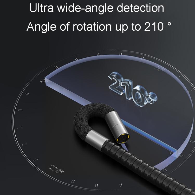 TESLONG TD500 5 Inch HD Large Screen Dual Steering Endoscope 1.55m Length