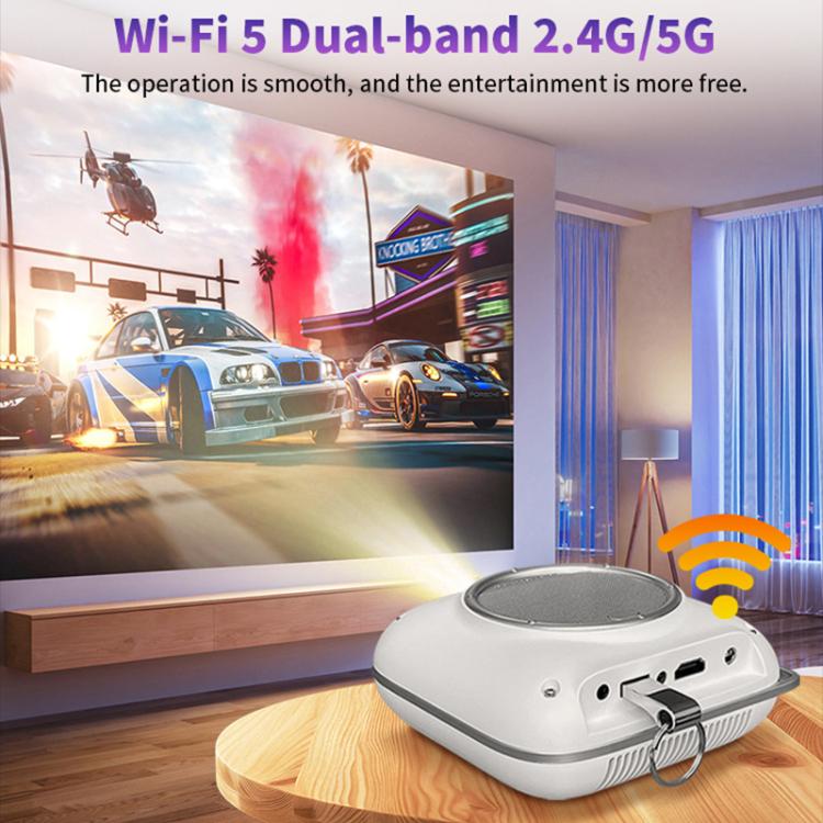 Cheerlux C1 Basic Version 1280x720P 100ANSI Bluetooth 5.1 Smart Projector