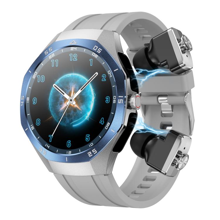 F38 Dual-ear Bluetooth Earphone Smart Watch IP67 Supports Heart Rate Monitoring