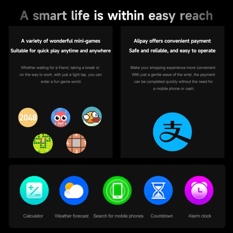 F38 Dual-ear Bluetooth Earphone Smart Watch IP67 Supports Heart Rate Monitoring