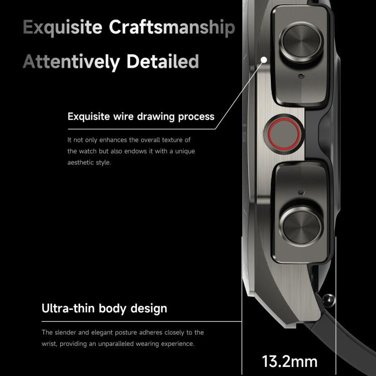 F38 Dual-ear Bluetooth Earphone Smart Watch IP67 Supports Heart Rate Monitoring