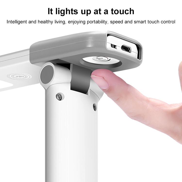 LED Magnetic Wall Mounted Light USB Charging Student Smart Desk Lamp