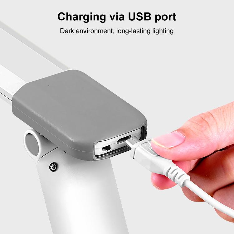 LED Magnetic Wall Mounted Light USB Charging Student Smart Desk Lamp